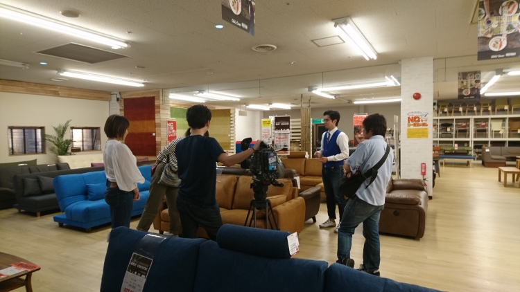 KTS「かごニュー」取材にいらっしゃいました