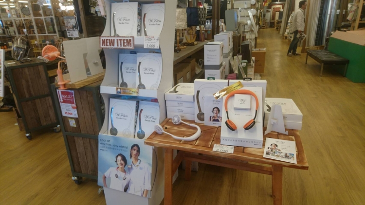 ハンディファン、ぞくぞく入荷中！