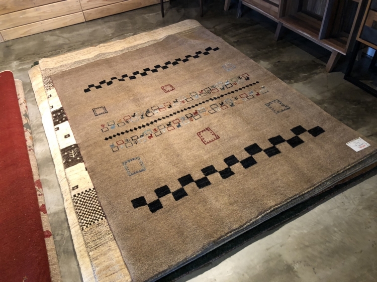 【ギャッベ&トライバルラグ展】＠与次郎店いよいよ明日2/16まで！