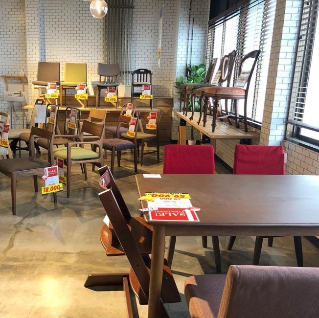 与次郎店ガレージセールは4/12（日）まで！