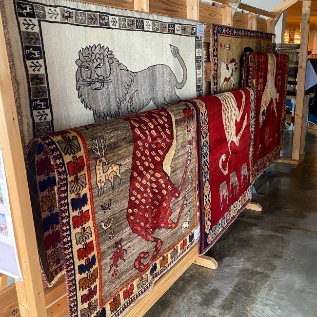 ギャッベ＆トライバルラグ展