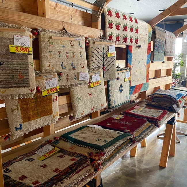 ギャッベ＆トライバルラグ展