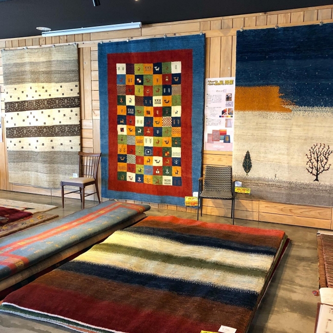 ギャッベ＆ペルシャ絨毯展スタート！
