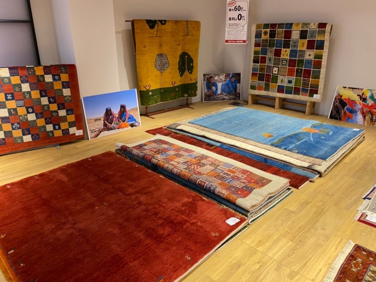 ギャッベ&トライバルラグ展