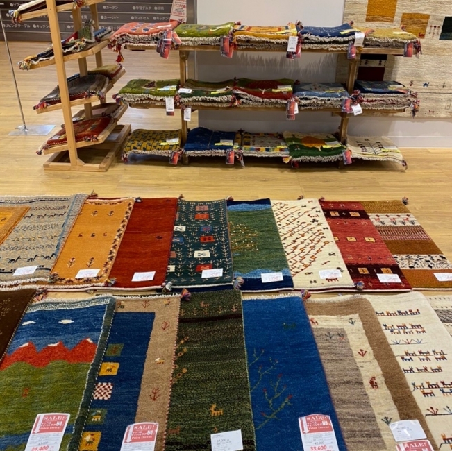 ギャッベ&トライバルラグ展