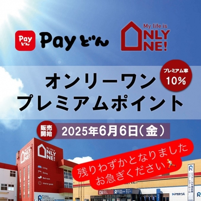 Payどんプレミアムポイント残りわずか