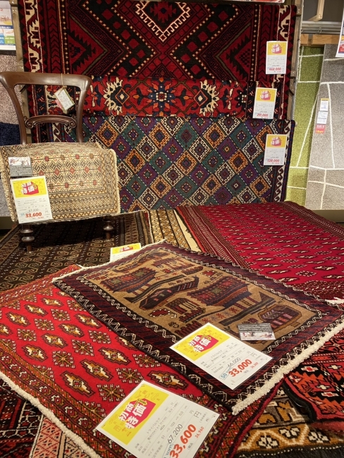 ヴィンテージラグ半額市　在庫緊急追加📣