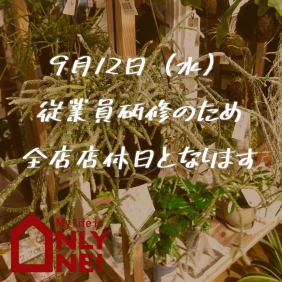 休業日のご案内